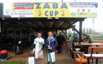 Jovana Grujić i Vuk Rađenović iz Srbije pobjednici Zaba Cup-a 2019. u Vinkovcima